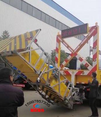 安全新升級(jí)，守護(hù)道路作業(yè)——東風(fēng)天錦CLW5100TFZD5型防撞緩沖車正式問世