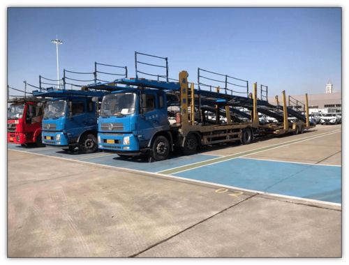 常州工廠商品車鐵路運(yùn)輸首發(fā)完美收官，防撞緩沖車功不可沒
